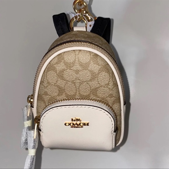 Coach Mini Backpack Charm - Picture 2 of 11
